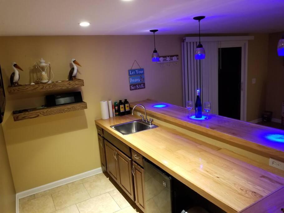 Chain O Lakes Nautical 4Bed 3Bath Waterfront With Bonus Room, Large Deck And Hot Tub Fox Lake Extérieur photo